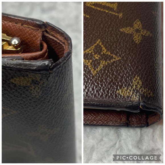 Louis Vuitton LV Monogram Vintage French Kisslock Wallet - Picture 13 of 17